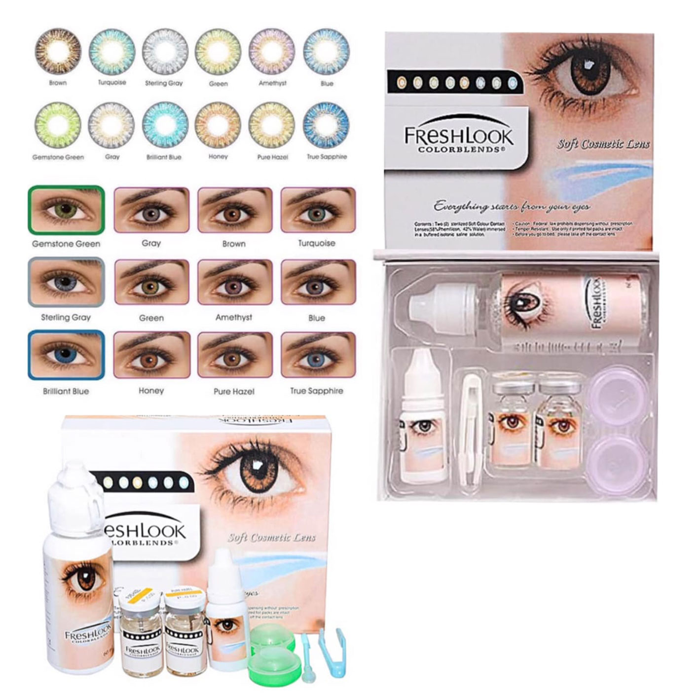 Freshlook Contact Lens Kit