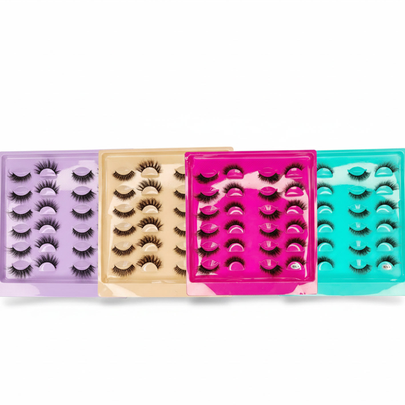 12 Pairs Mink Lashes
