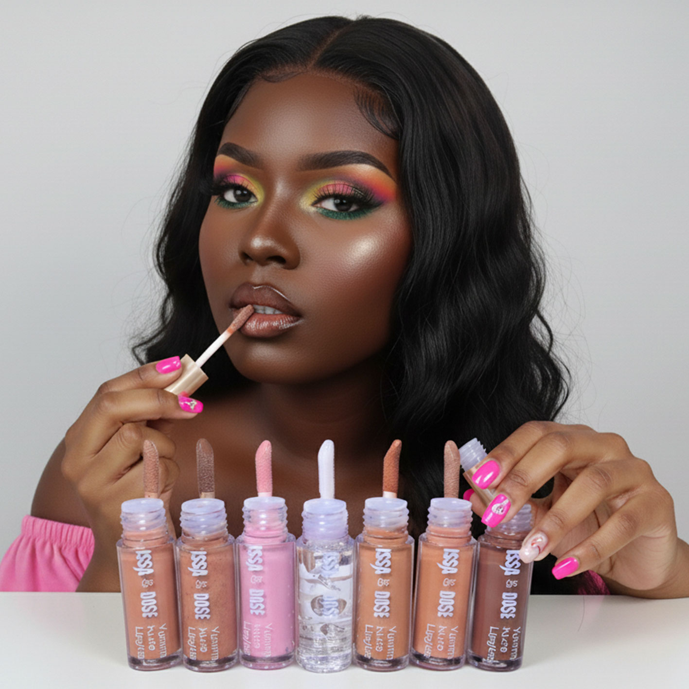 Yummy Nude Lip Gloss Set
