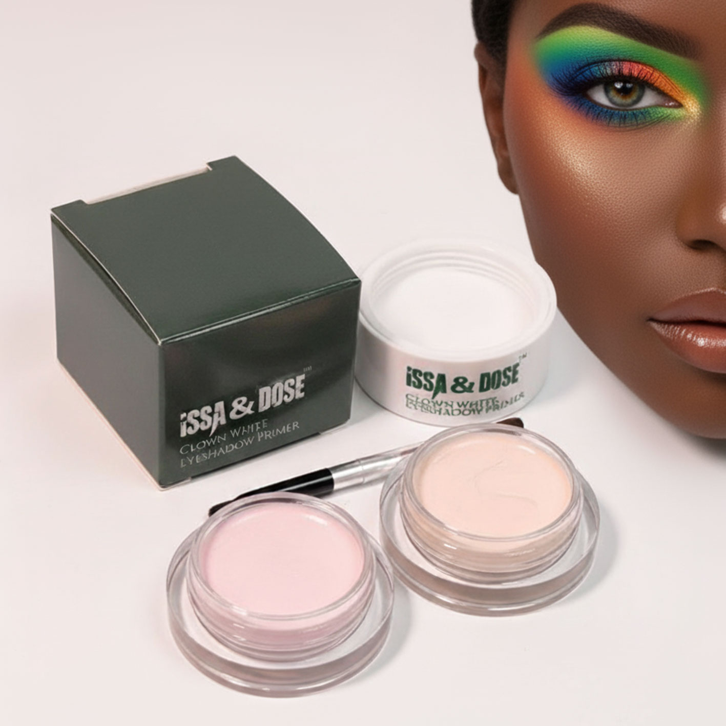 Clown White Eyeshadow Primer Duo