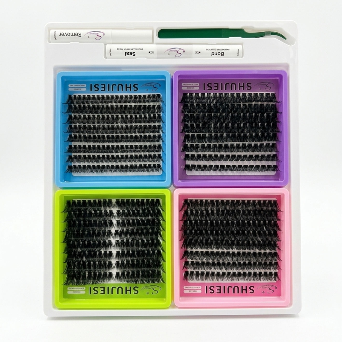 4in1 Cluster Lash Set